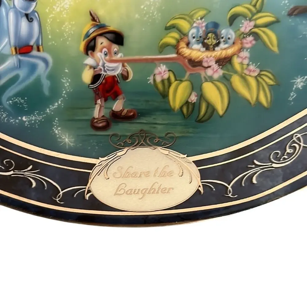 Disney Bradford Exchange 3rd Plate Magical Disney Moments Share the Laughter